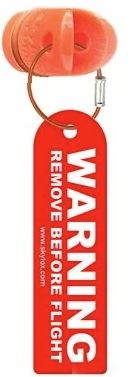 SKYLOX RED - WARNING REMOVE BEFORE FLIGHT